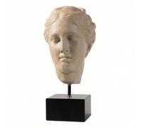 MagiDeal Statue Buste Classique Buste en Résine sur Pied Sculpture pour Amateurs d'art, Collectionneurs, Bureau, Étagère, Entrée