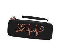 MagiDeal Stéthoscope Case Organisateur Afficulture légère Portable Affiche Portable avec Poche Box de Rangement Professionnel Stéthoscope, Noir