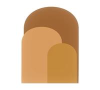 MagiDeal Stickers Murauxtête de Lit Décalque, Autocollant en Pvc Motif Arche, Mur Décor Autocollant Adhésif Arc, Décoration Murale Amovible Autocollants, pour Porte, Hambre D'enfant, Crèche, Orange