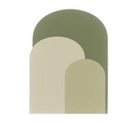 MagiDeal Stickers Murauxtête de Lit Décalque, Autocollant en Pvc Motif Arche, Mur Décor Autocollant Adhésif Arc, Décoration Murale Amovible Autocollants, pour Porte, Hambre D'enfant, Crèche, Vert