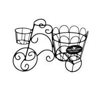 MagiDeal Support à frites en fil métallique, présentoir à frites, présentoir à poulet frit, pour café, cuisine, pique-nique, restaurant, dîner, Tricycle