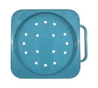 MagiDeal Support à Plantes avec roulettes, Base de Bouteille de Propane, Support de Bouteille de stabilisateur Polyvalent, étagère Fixe pour Balcon, Maison, Bleu