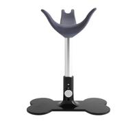 MagiDeal Support Auxiliaire pour Chien, Tabouret de Coupe de Poils d'animaux, Table de Toilettage pour Chien, Banc Doux Et Réglable pour Animaux, Table de Toilettage pour Animaux de Compagnie, Gris