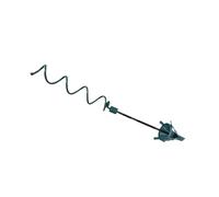 MagiDeal Support de cime d'arbre de Noël, Tige de Support Verte Universelle, Compatible avec la Plupart des Types de Base pour décoration Festive,