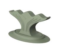 MagiDeal Support de doigt professionnel compact et ergonomique en silicone pour outils de nail art et de peinture, Vert