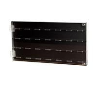 MagiDeal Support de médiator de guitare, vitrine en acrylique, boîte de rangement anti-poussière pour médiator de collection, pour chambre à coucher, salon