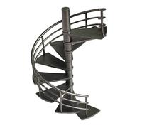 MagiDeal Support d'exposition pour Maquette d'escalier à l'échelle 1/64, à Monter soi-même. Plateforme décorative Miniature pour Maison de poupée,