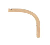 MagiDeal Support pour Plantes en Bois Massif pour l'extérieur, Crochet de Suspension Robuste pour Plantes d'intérieur et d'extérieur, Fixation, Bois Clair