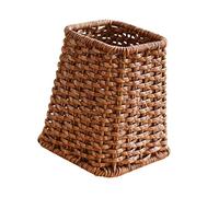 MagiDeal Support pour ustensiles de cuisine, étui de papeterie de bureau, petit vase décoratif multifonctionnel en imitation rotin tissé pour bureau, Style B