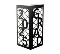 MagiDeal Table de la Remise des diplômes Boîte Centrale de Table Favors Gift Art Crafts Modern Ornement Decoration Graduation for Félicitations Grad College, Style A