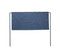 MagiDeal Tablier en jean à taille haute, demi-tablier, tablier de serveur avec poches, tablier de chef court, tablier de serveuse pour pâtisserie, cuisine, Bleu Foncé