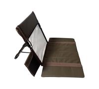 MagiDeal Tapis de Plage Pliable avec Dossier Réglable, Tapis Plage Chaise Longue, Plage Pliable, pour Jardin Camping Pique-Nique Voyage et Vacances, Café