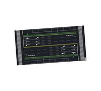 MagiDeal Tapis de stationnement moulé sous Pression 1/64, Tapis de stationnement, arrière-Plan de Photographie, de Jeu de Bureau, Disposition enroulée, Mini, Style B