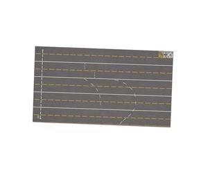 MagiDeal Tapis de stationnement/route à l'échelle 1:64, scène d'affichage de véhicule miniature, simulation de urbain, diorama de garage
