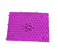 MagiDeal Tapis sensoriel de massage des pieds, tapis d'acupression, dalle sensorielle créative, de sol pour l'entraînement à domicile, le fitness, le, Violet