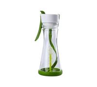 MagiDeal Tasse de mélange de café, bouteille de Shaker de vinaigrette avec poignée de presse, bouteille de salade manuelle pour magasin de cuisine