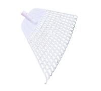 MagiDeal Tête de râteau à gazon à 20 dents, outil de jardinage multifonctionnel pour le ramassage des feuilles, tête détachable pour pelouse, gazon, ferme, Blanc