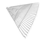 MagiDeal Tête de râteau à gazon, pièce de rechange pour râteau à gazon, outil à main robuste et multifonctionnel pour ramasser les feuilles mortes dans le, Blanc