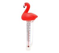 MagiDeal Thermomètre de piscine flottant, jauge Flamingo, SPA avec ficelle, thermomètre à eau pour bain de bébé, aquarium, pataugeoire, étang de pêche