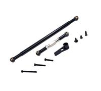 MagiDeal Tige de liaison de direction réglable RC, installation facile, tige de servo et bras modifiés à faire soi-même avec vis pour accessoire de véhicule de, Noir