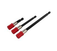 MagiDeal Tige d'Extension de Perçage Extension Embout Rallonge Porte-embout à Verrouillage Automatique en Acier Queue Hexagonale 635mm Adapté aux Interventions, Rouge, style to 2