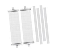 MagiDeal Timbres de caisse claire - Remplacement direct - Accessoire de percussion pratique et robuste pour batteurs et musiciens, Blanc