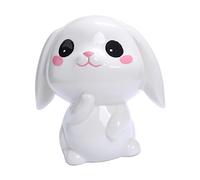 MagiDeal Tirelire en céramique, Tirelire Animale, Statue de Lapin pour la décoration intérieure, Petite Sculpture de Lapin, Tirelire, boîte à Monnaie pour, Style Un