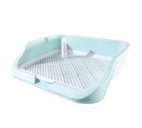 MagiDeal Toilettes pour Chiots, bac à litière réutilisable pour Petits et Moyens Chiens, Fournitures pour intérieur et extérieur, surélevé, urinoir pour, Vert