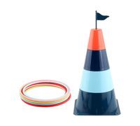 MagiDeal Tosser le jeu de jeux d'apprentissage des jouets de pensée logique SORRIT et PLAY ACTIVE PLAY SET LORG RINGS Game pour les enfants de la famille, Style A