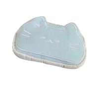 MagiDeal Trousse à Crayons en Forme de Chat Mignon, Organiseur de Rangement de Papeterie, Grande capacité, Cadeau, Accessoires de, Sac de Maquillage, Bleu Clair