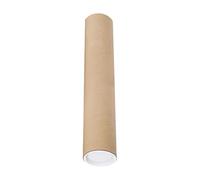 MagiDeal Tubes d'emballage Stockage Mailing Tube Poster Tubes pour Roll Blueprints Peintures Expédition, 60CM
