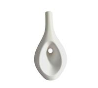 MagiDeal Vase décoratif pour Fleurs séchées, idéal pour Une entrée, Une bibliothèque ou Un Bureau, Blanc, L