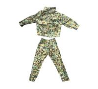 MagiDeal Vêtements pour Figurines d'action à l'échelle 1/6, Uniforme de Soldat, Veste et Pantalon en Tissu pour Hommes de 12 Pouces