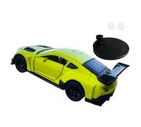 MagiDeal Voiture de dérive, centrale décorative à l'échelle 1/64, pour la maison, le bureau, cadeau d'anniversaire, accessoires automobiles, Jaune Vert