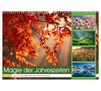 Magie der Jahreszeiten (Wandkalender 2026 DIN A3 quer), CALVENDO Monatskalender: Stimmungsvolle Bilder fangen die Schönheit der vier Jahreszeiten in ... Monat zu einem besonderen Naturerlebnis.