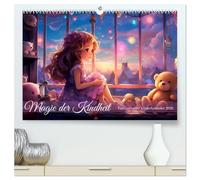 Magie der Kindheit (hochwertiger Premium Wandkalender 2026 DIN A2 quer), Kunstdruck in Hochglanz: Tauche ein in die bunte Welt unserer Kindheitsträume ... zaubert und Kinderaugen strahlen lässt!