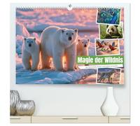 Magie der Wildnis (hochwertiger Premium Wandkalender 2026 DIN A2 quer), Kunstdruck in Hochglanz: Ein atemberaubender Tierkalender, der die ... Natur in beeindruckenden Bildern zeigt.