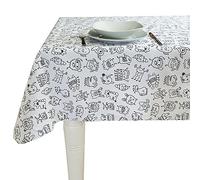 Magie di Casa Nappe 80 % Coton, 20 % Polyester, Multicolore, 140 x 180 cm