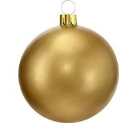 Magie di Natale Ball pour sapin de Noël décoré, gonflable (Ø 65 cm, Or)