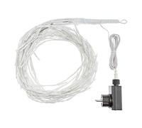 Magie di Natale Branche tombante lumineuse cascade de lumières LED blanc froid effet flash décoration de Noël pour extérieur intérieur (120 cm - 480 Led)