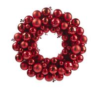 Magie di Natale Couronne "Pallemix" pour décorations de Noël de 67 pièces diamètre de 39 cm (rouge)