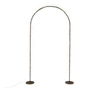 Magie di Natale Figure lumineuse d'arc, LED à lumière blanche chaude en acrylique de 230 cm