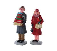 Magie di Natale Frénésie postale, Personnages pour Village de Noël en Polyrésine