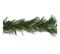 Magie di Natale Guirlande avec branches en PVC pour intérieur et extérieur pour derrière porte, 180 cm
