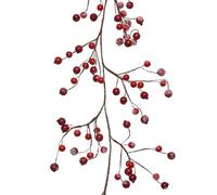 Magie di Natale Guirlande décorative avec baies enneigées, décoration de Noël de 130 cm