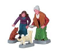 Magie di Natale Lait pour Le Chaton, Personnage pour Village de Noël en Polyrésine