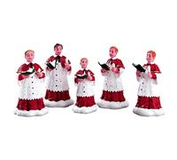 Magie di Natale Le Chœur, Personnages pour Village de Noël en polyrésine