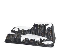 Magie di Natale Montagne enneigée pour village de Noël, décoration de Noël de 54 cm