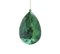 Magie di Natale Pendentif décoratif diamant à suspendre pour décorations de Noël (vert/hauteur 15 cm)