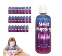 Magie Disparition d'encre - Bouteilles de Propulsion - Jouet Amusant | Outil Magique de scène Magique, Lot de 24 Bouteilles d'encre pour, débutants, Adultes, fête, Divertissement, Surprise